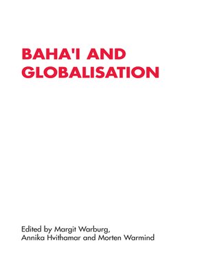 cover image of Baha'i and Globalisation
